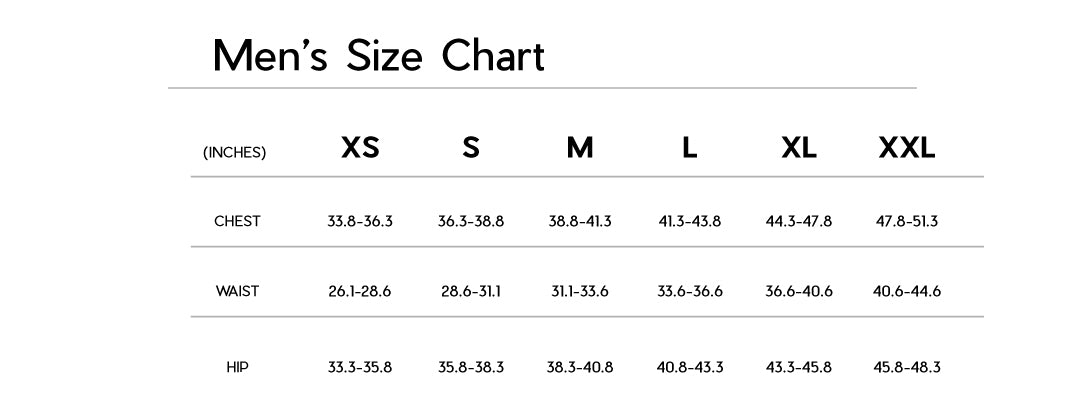 M's Waffleloft Long Sleeve size guide