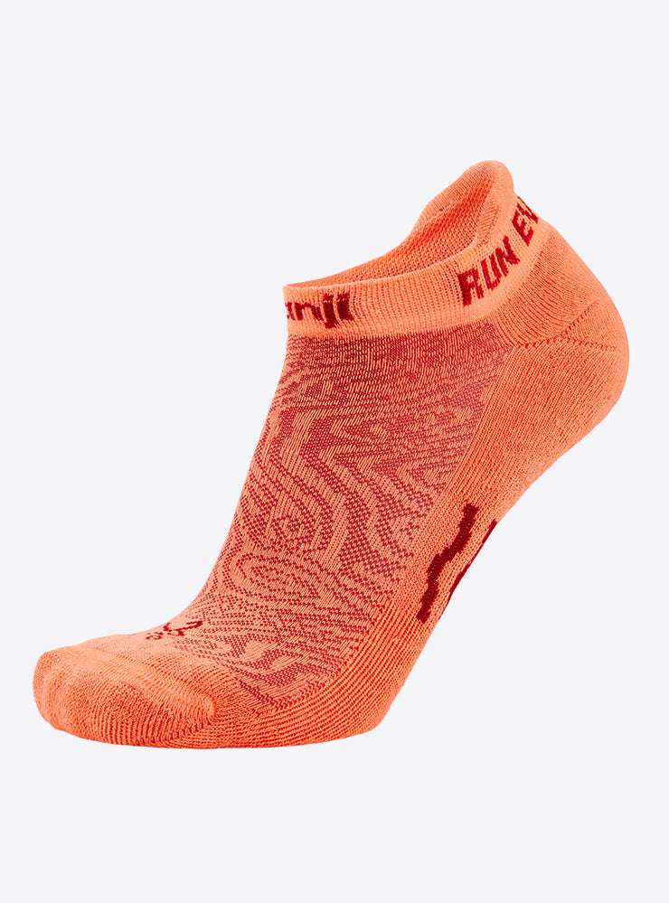 Janji x Balega No Show Sock in Coral H2O